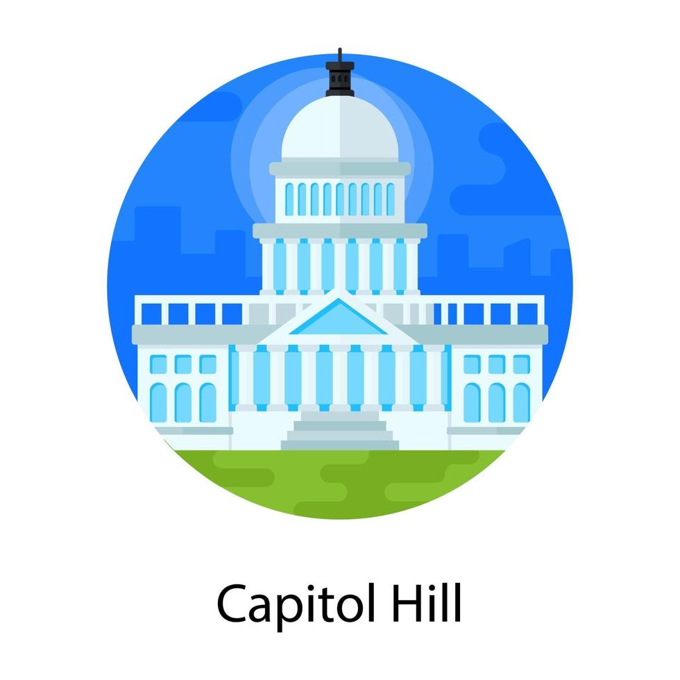 Supreme  Capitol Hill vector