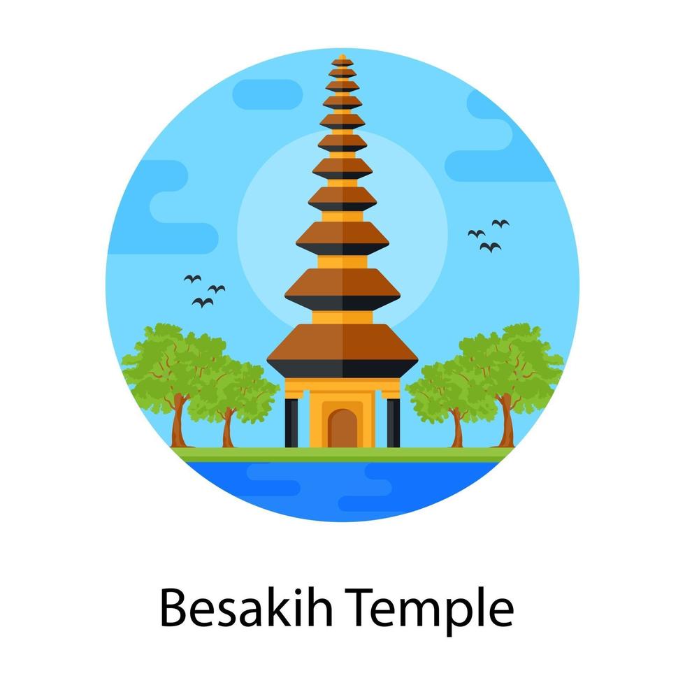 templo de adoración baisakhi vector