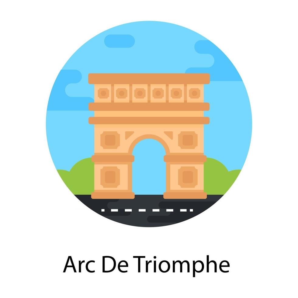 Arc De Triomphe vector