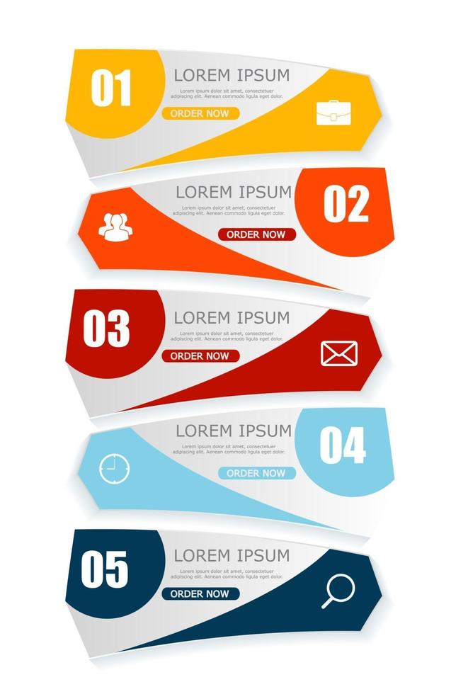 Infographic Templates for Business Vector Illustration.