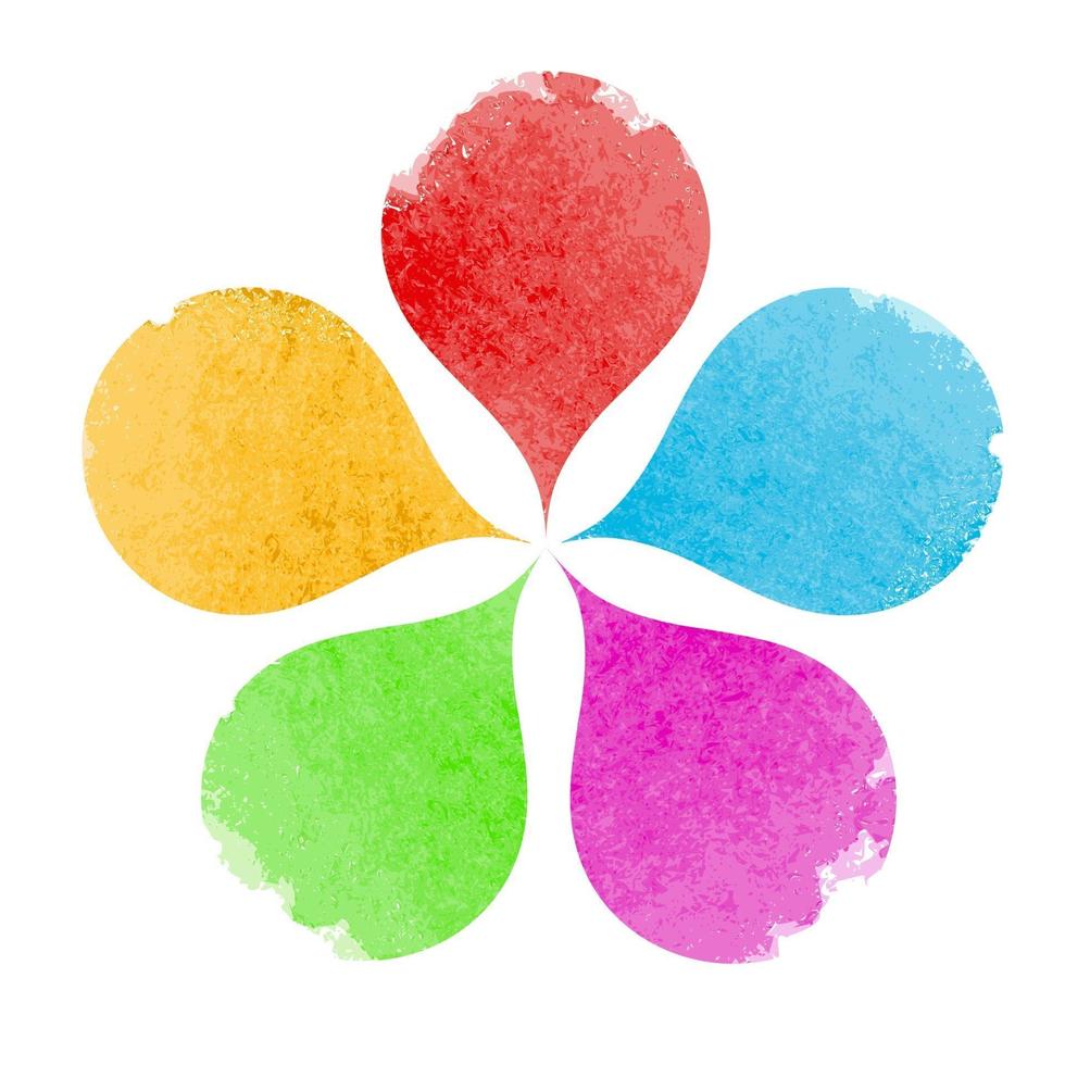 Abstract Watercolor Splash Element Vector Illustration