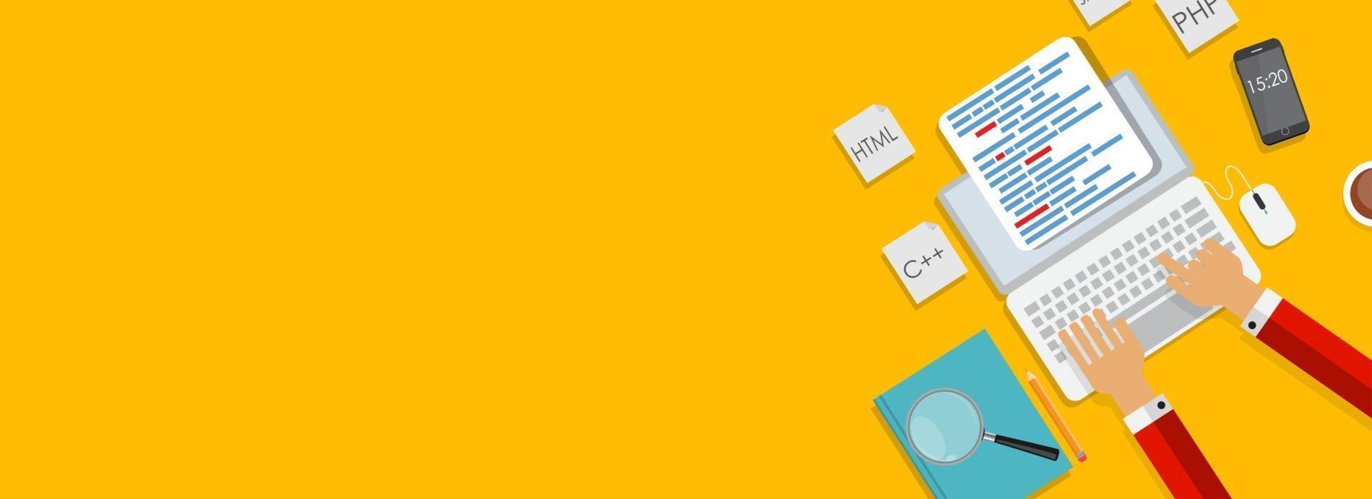 Modern Flat Design Banner for your Business Vector Illustration