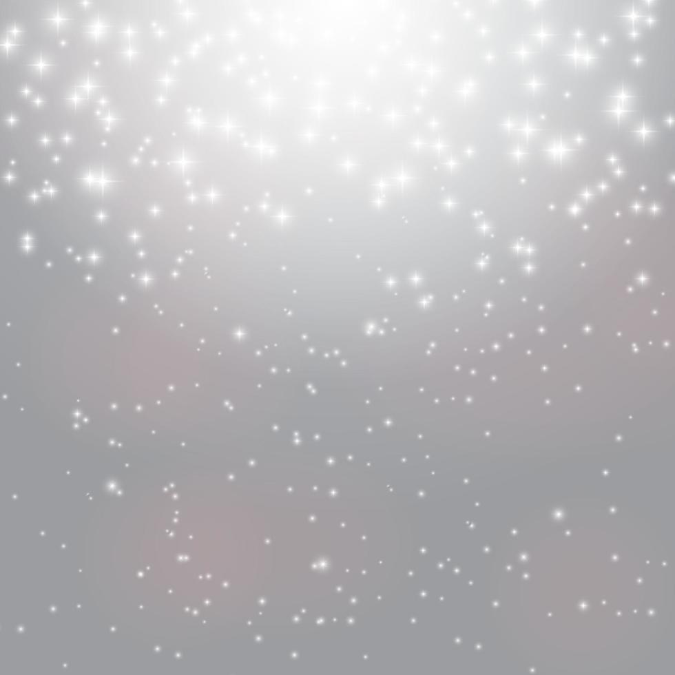 Star Shiny Sky Vector Illustration Background