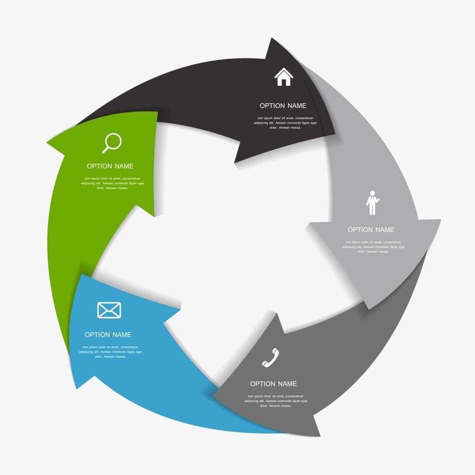 Infographic Templates for Business Vector Illustration. EPS10