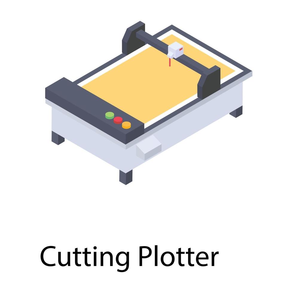Cutting Plotter Concepts vector