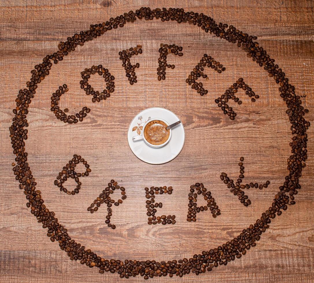 Dark Coffe Break Wallpaper photo