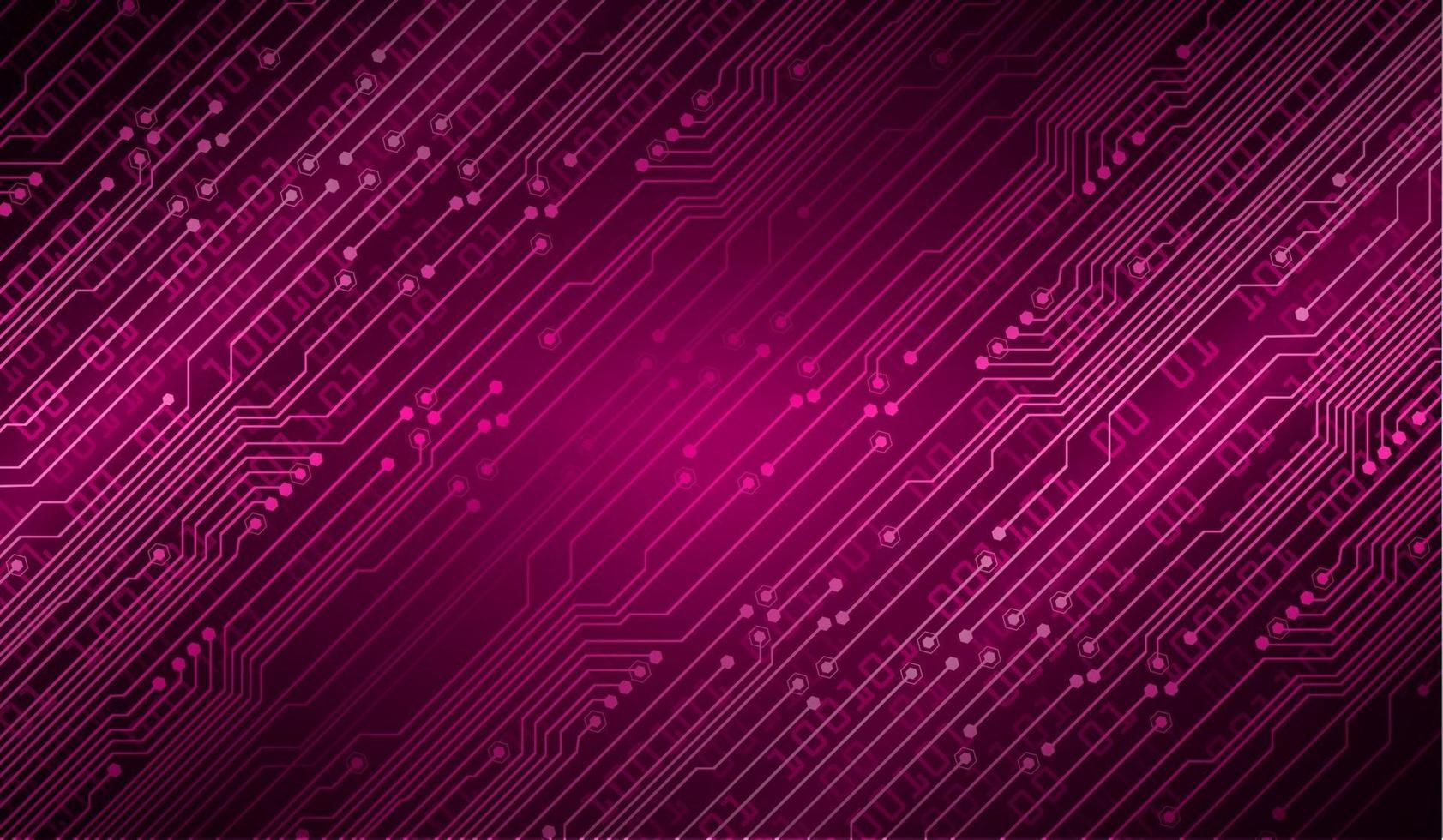 Printcyber circuit future technology concept background vector