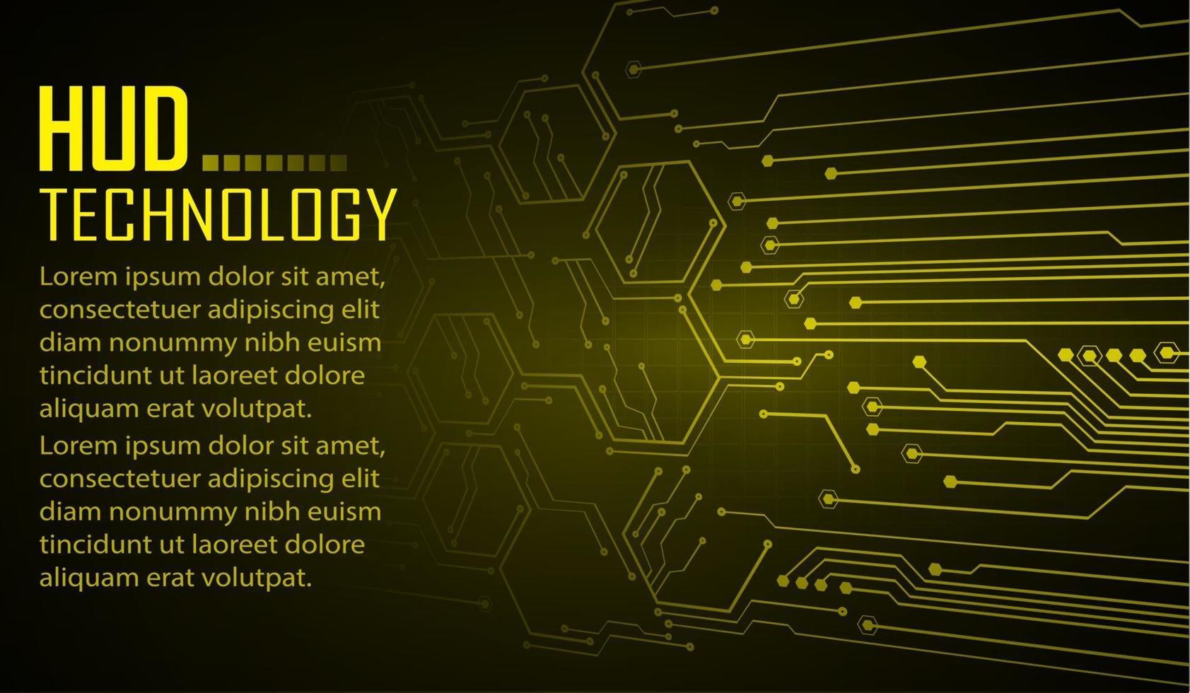 Printcyber circuit future technology concept background vector