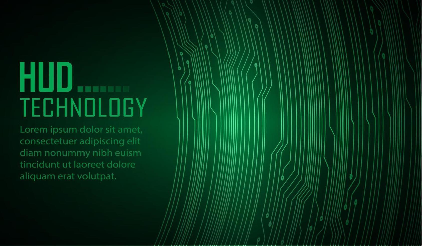 Printcyber circuit future technology concept background vector