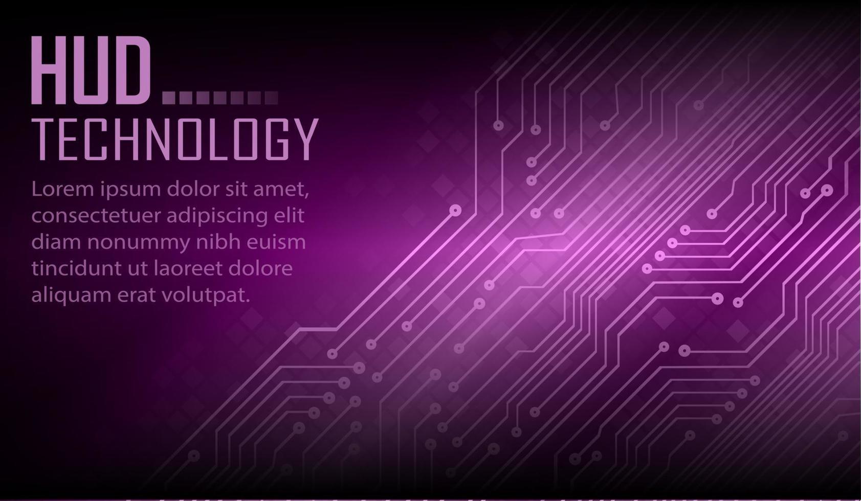 Printcyber circuit future technology concept background vector