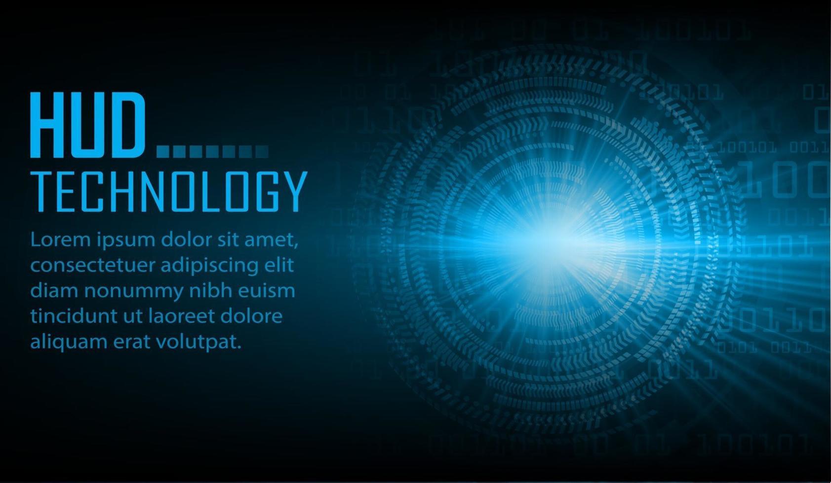 Fondo del concepto de tecnología futura del circuito printcyber vector