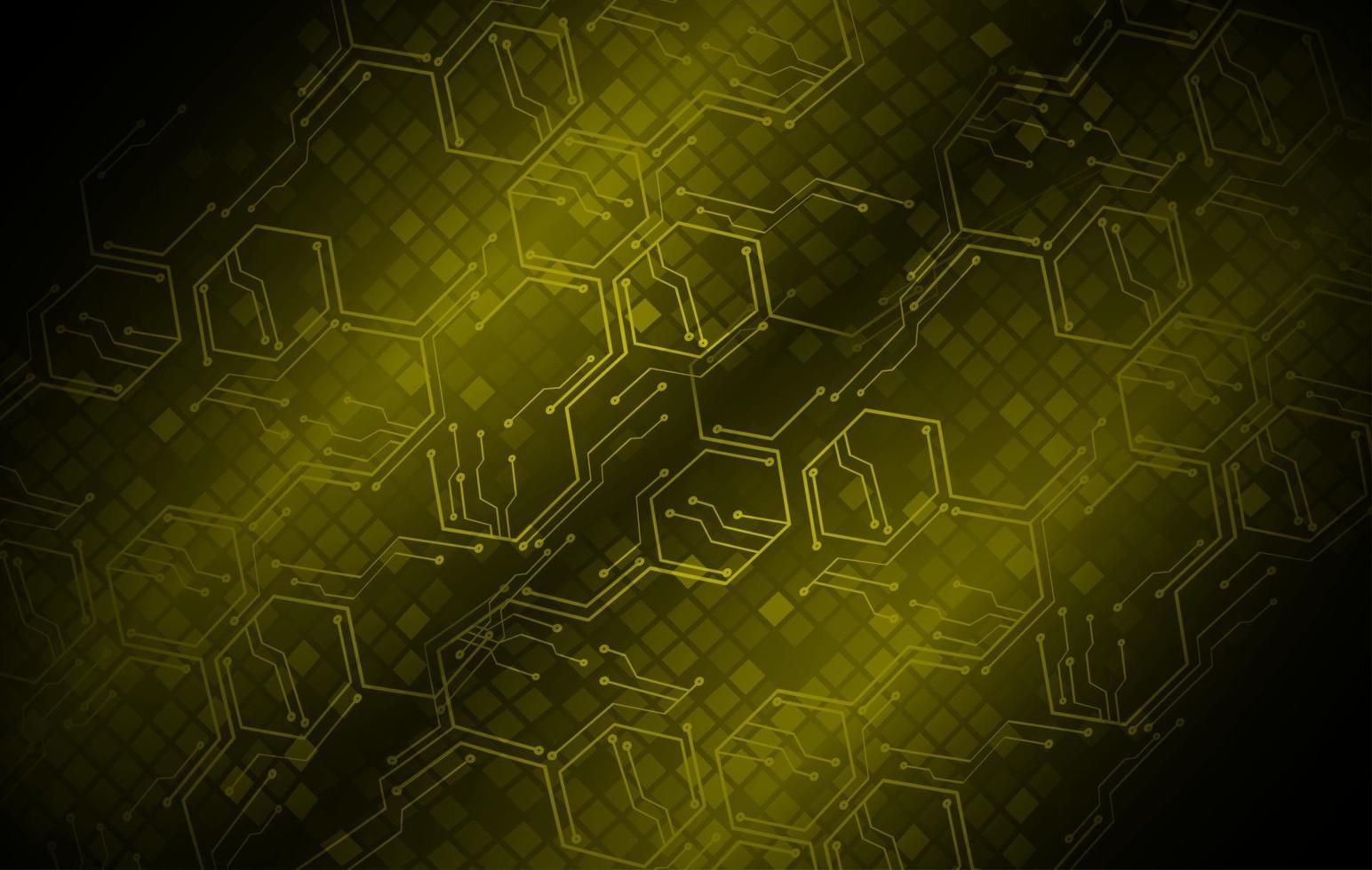 Printcyber circuit future technology concept background vector