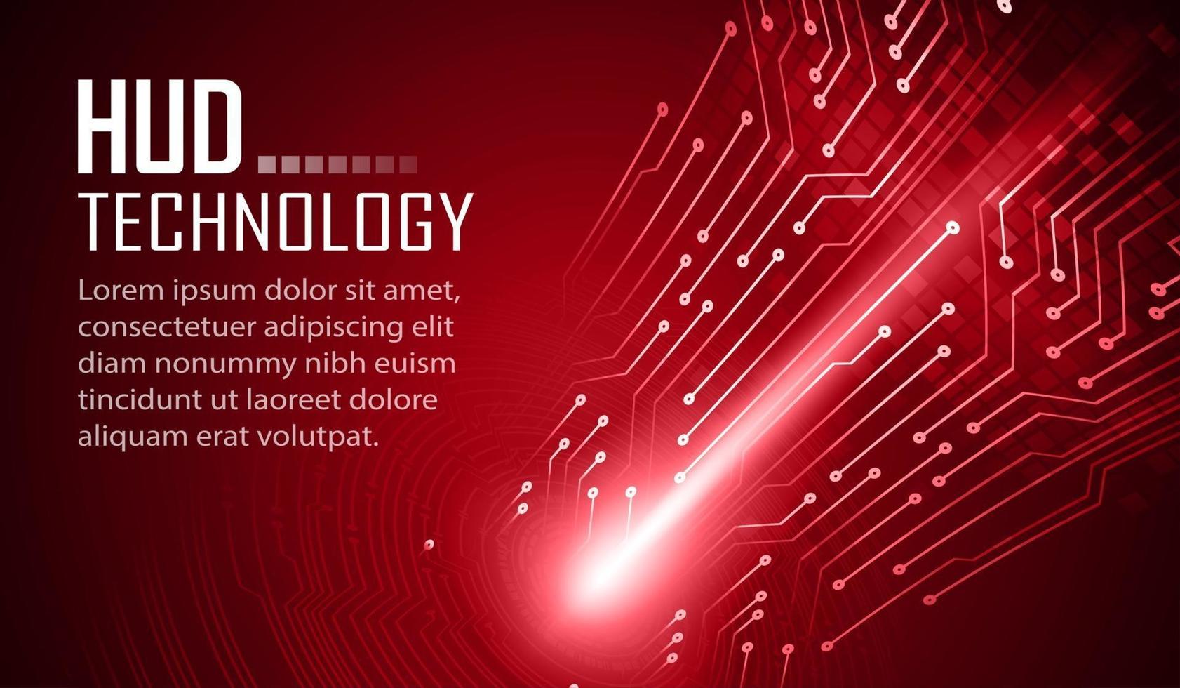 Fondo del concepto de tecnología futura del circuito printcyber vector