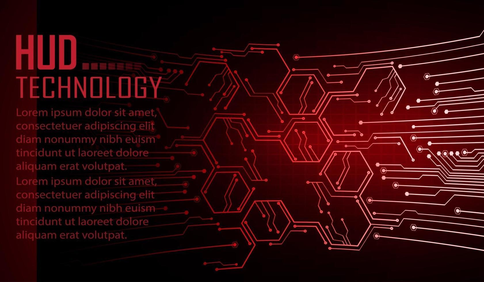 Fondo del concepto de tecnología futura del circuito printcyber vector