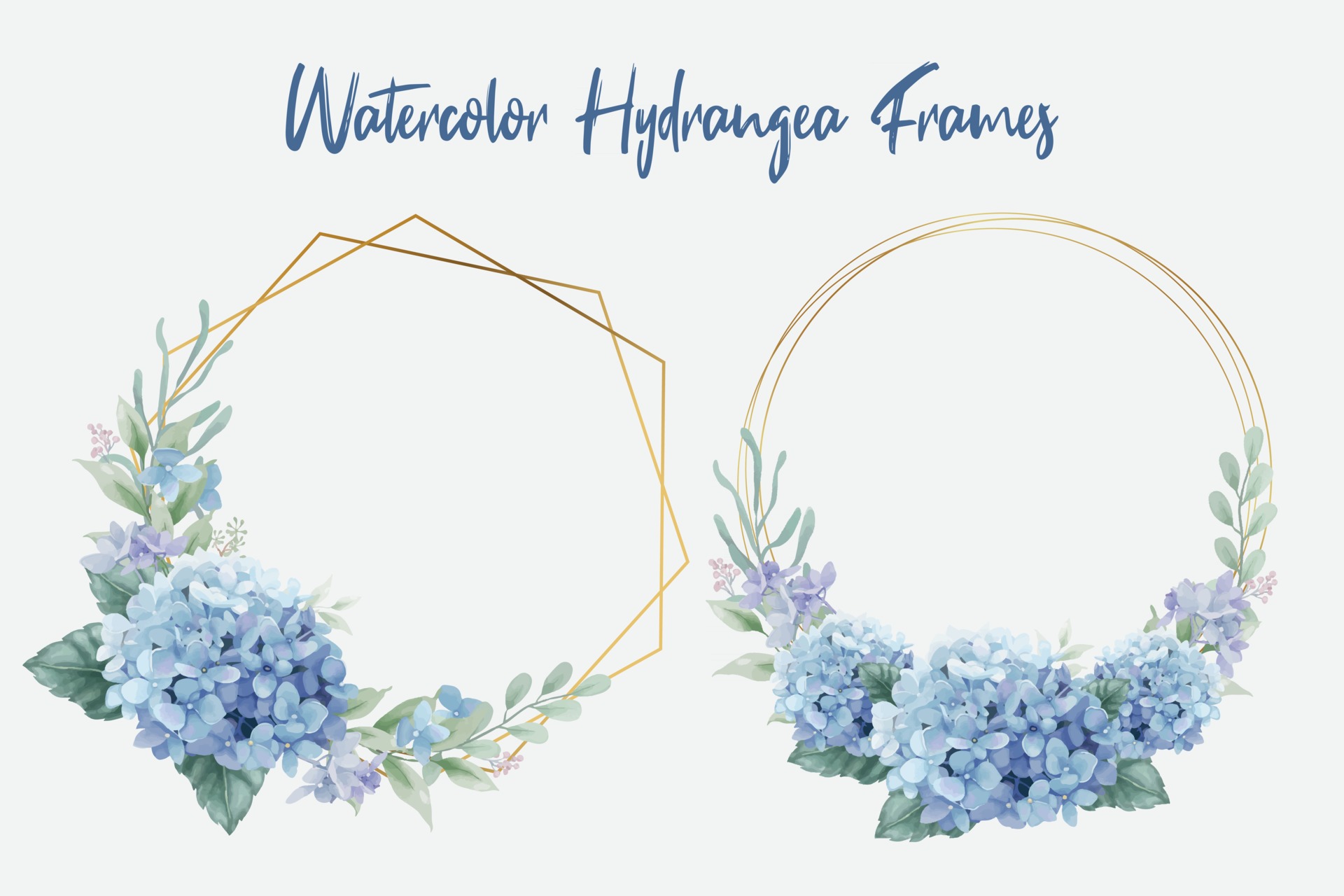 Watercolor Flower Frame Vector Art Icons And Graphics For Free Download