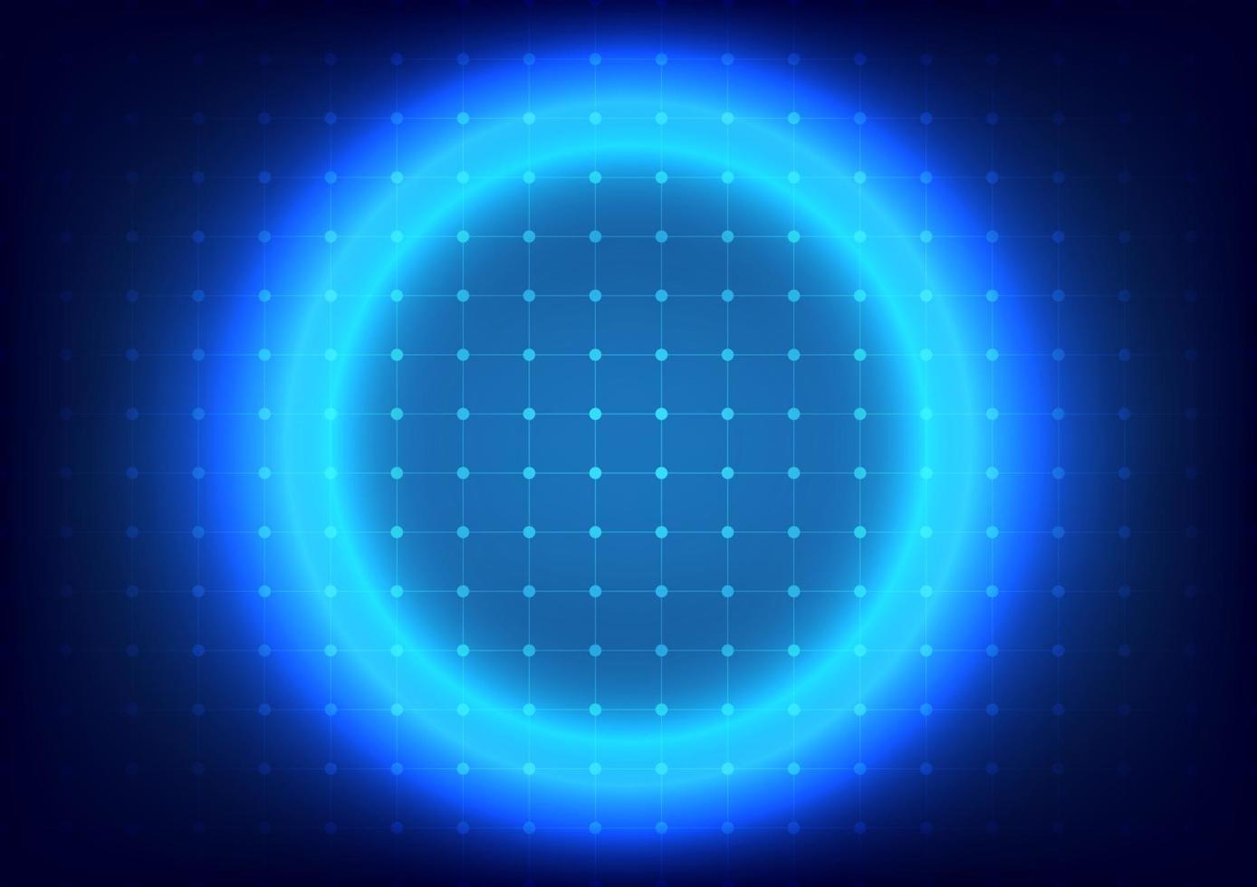 Futuristic sci-Fi glowing circuit. Neon light effect. Abstract interface background. Screen for placeholder and landing page design. Digital business vector