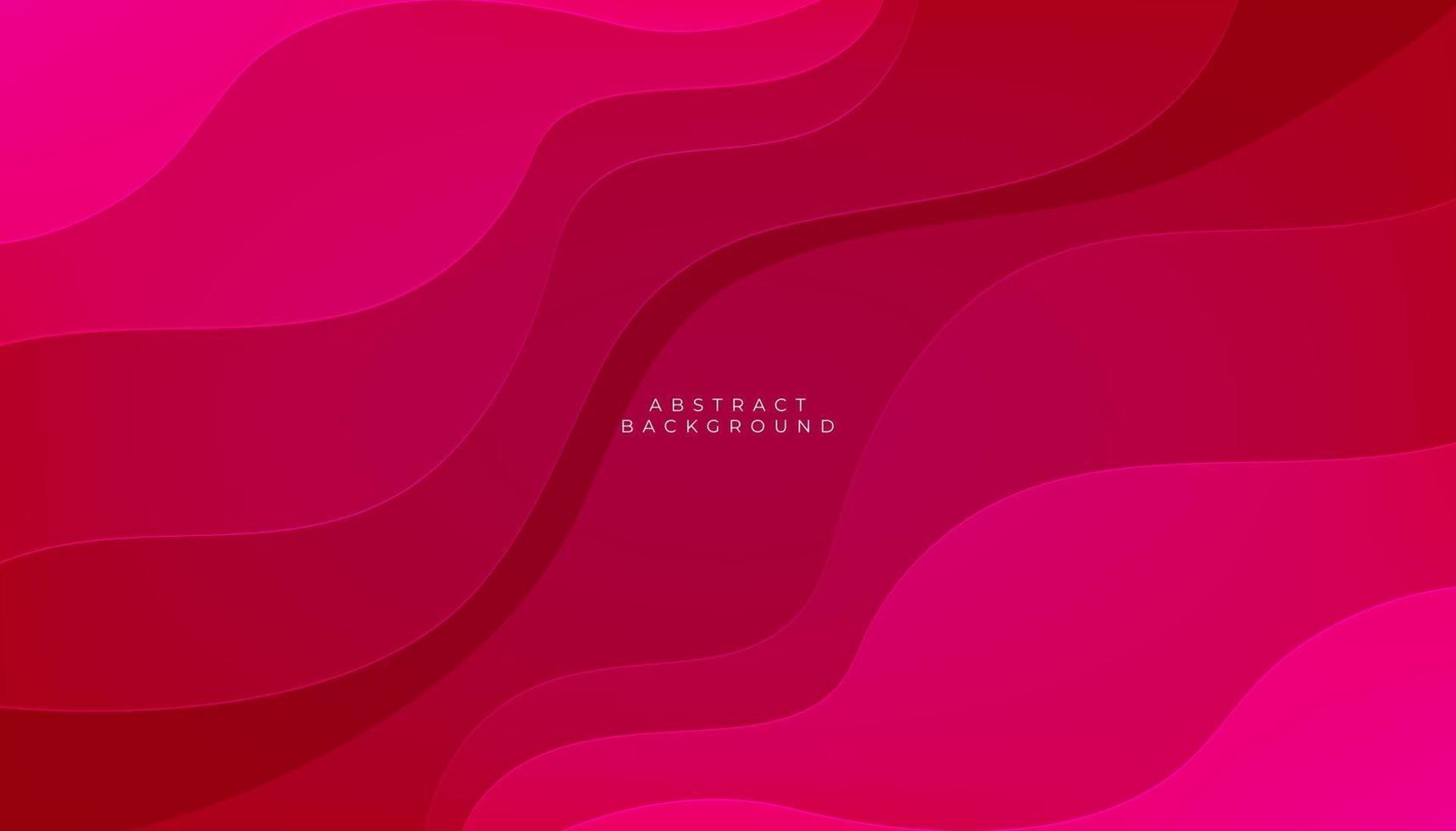 Abstract red shapes background. Trend gradient. Fluid shapes composition. vector