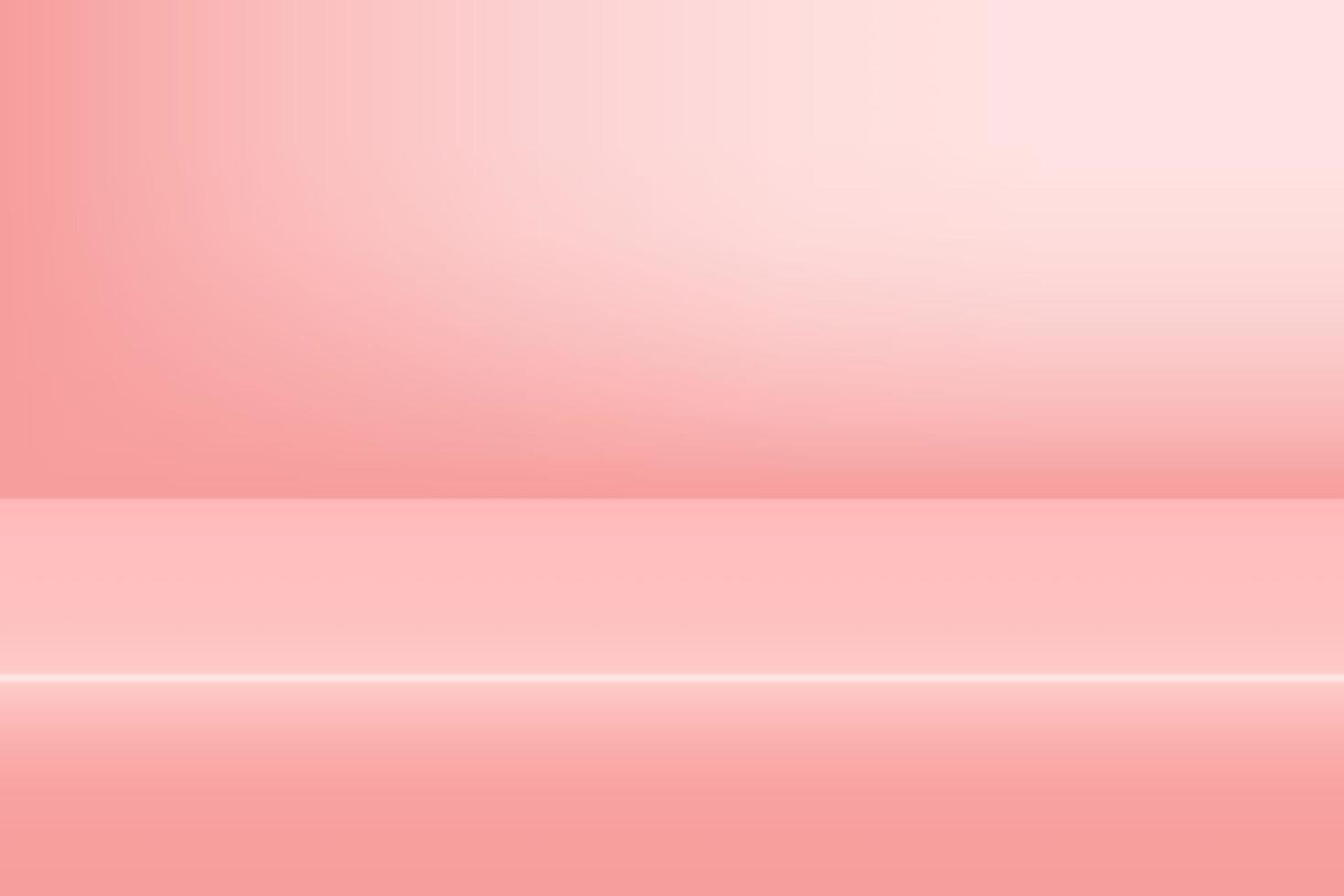 Empty studio pink background for product display with copy space. Showroom shoot render. Banner background for advertise product. vector