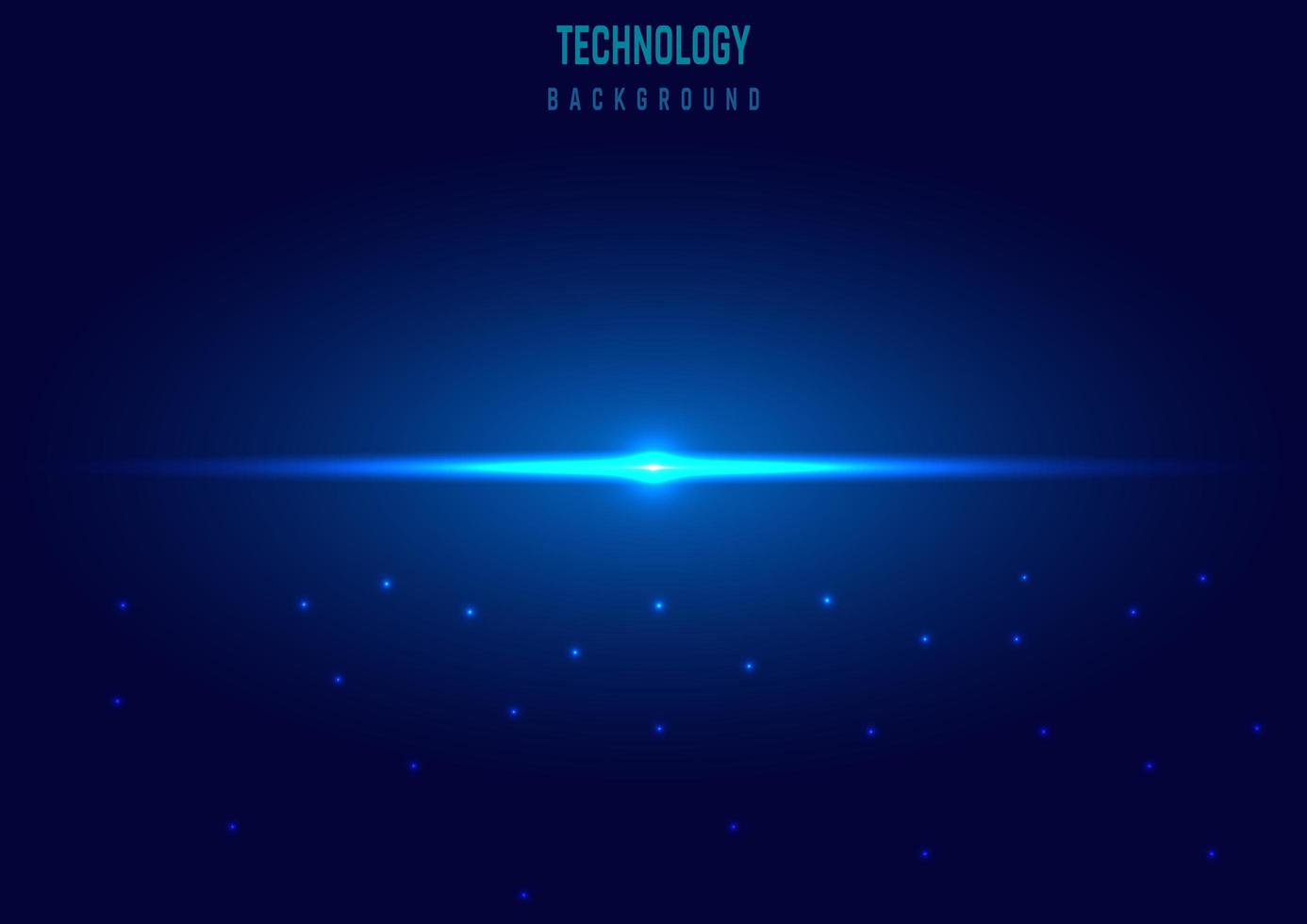 Abstract technology futuristic concept on dark blue background and lighting with space for your text. vector
