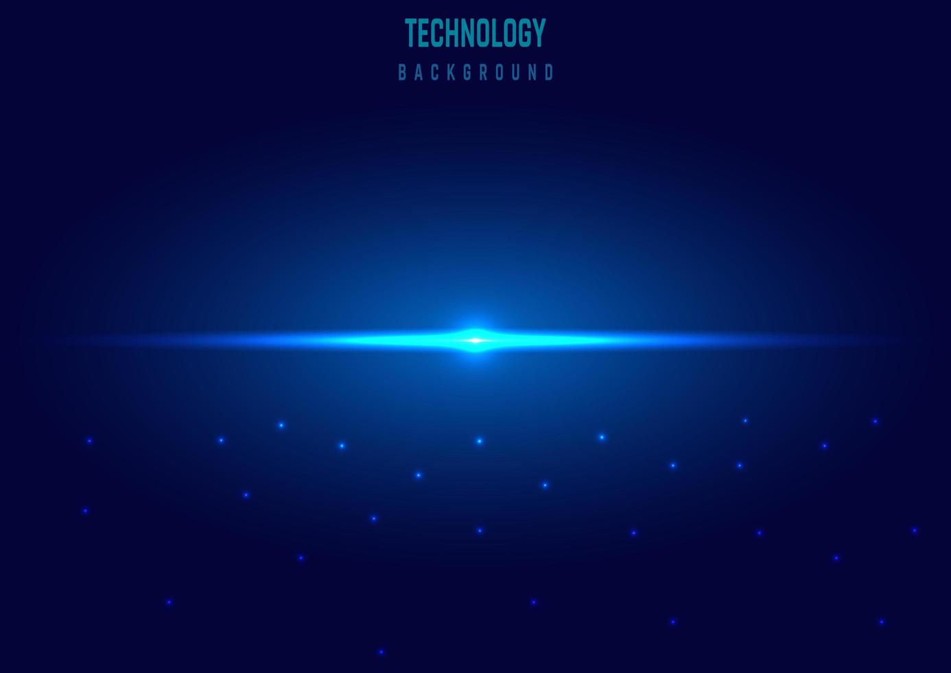 Abstract technology futuristic concept on dark blue background and lighting with space for your text. vector