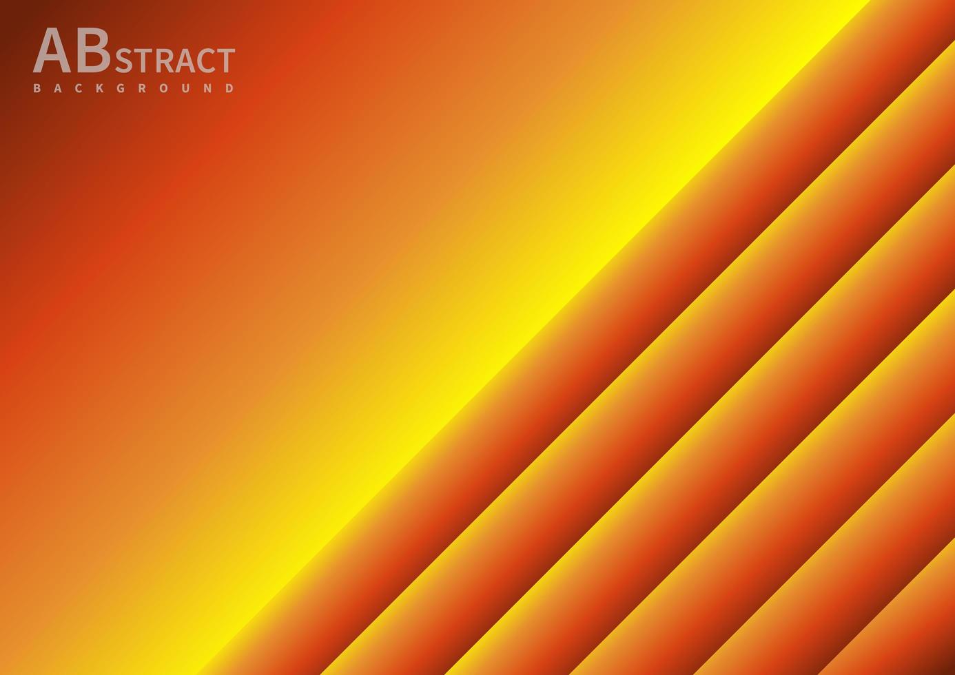 Fondo superpuesto geométrico degradado amarillo abstracto con espacio de copia para texto. vector