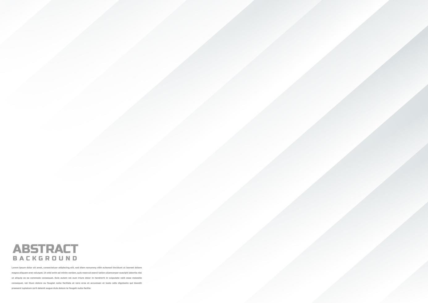 Abstract diagonal white background. vector