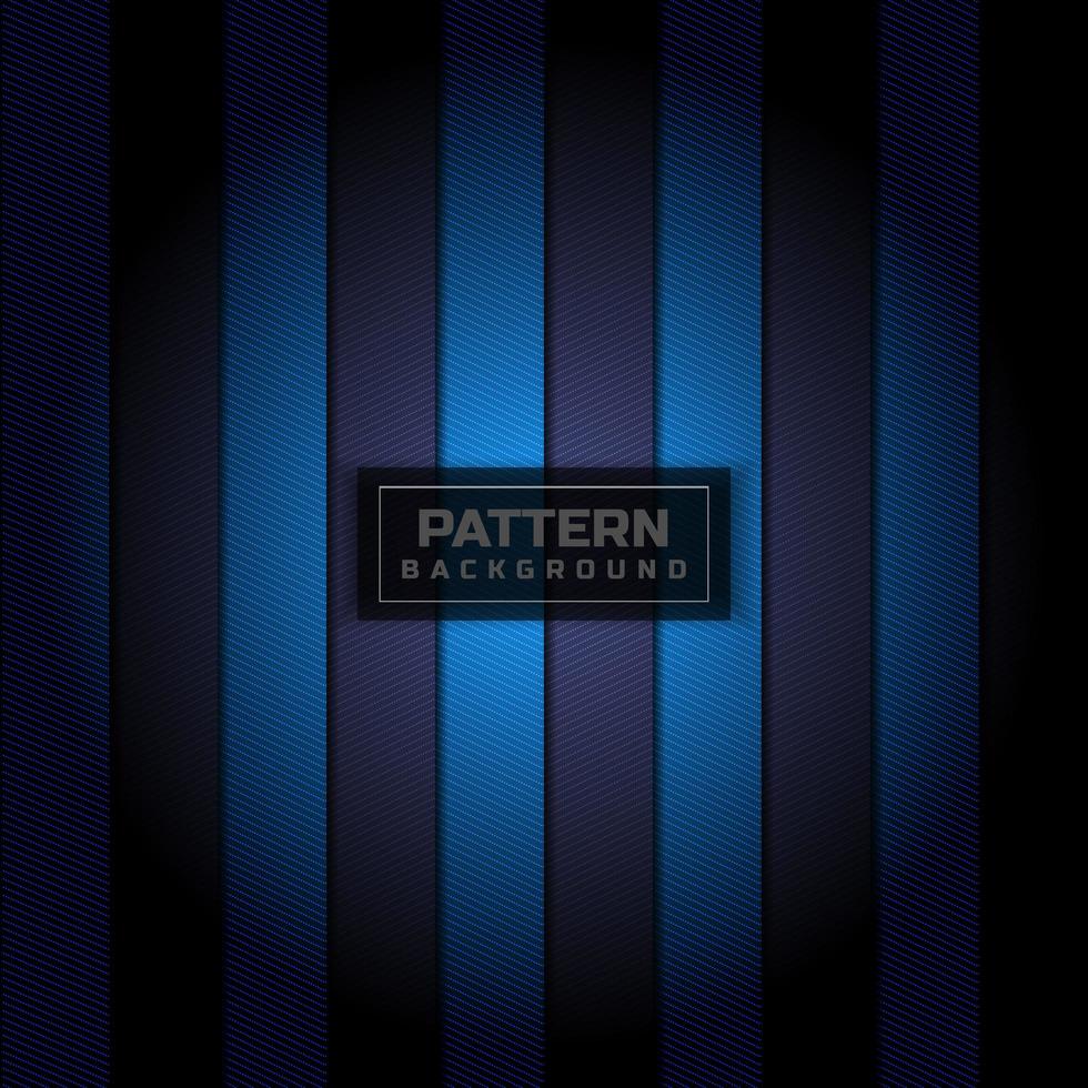 Abstract blue stripes pattern vertical with diagonal line texture background. vector