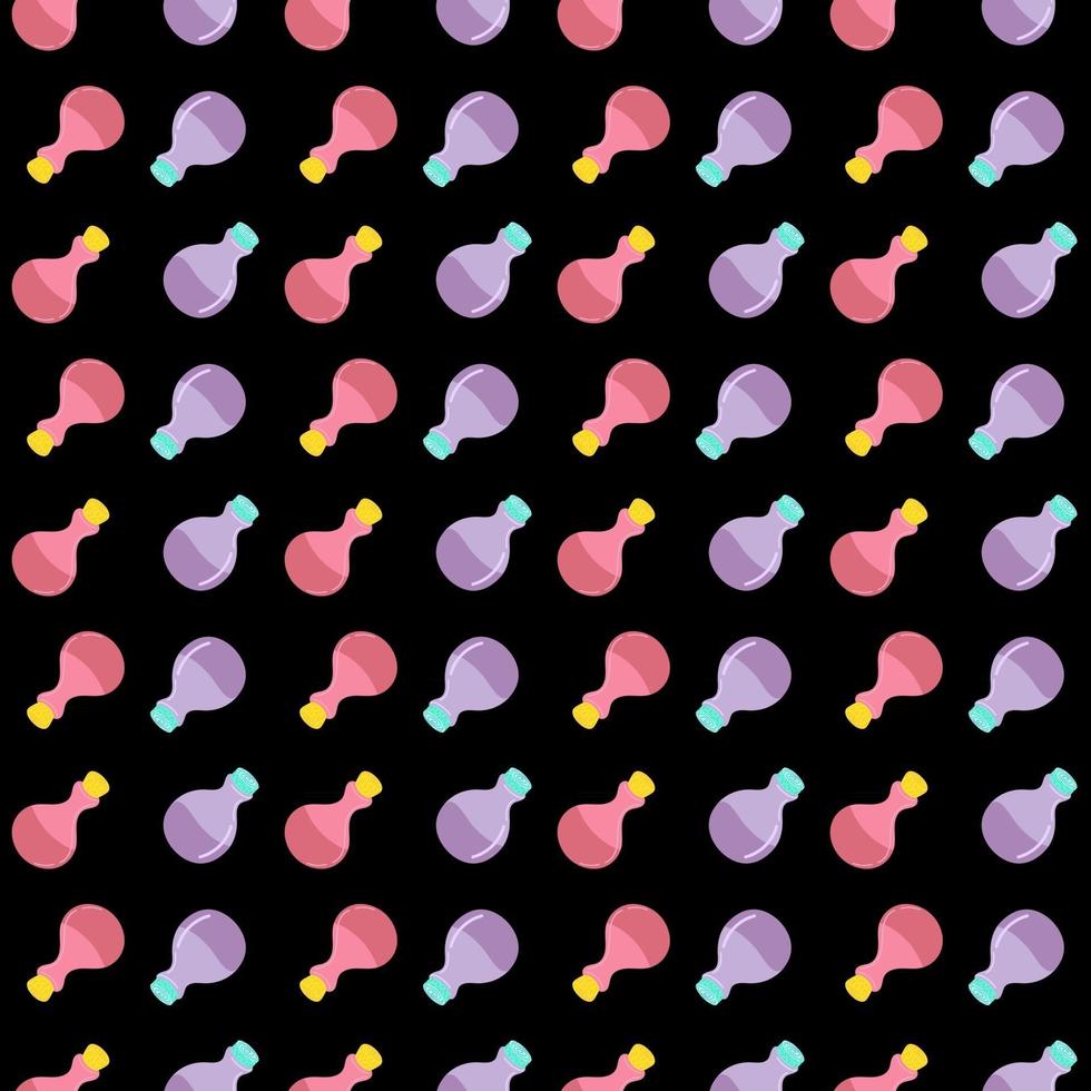magic potion seamless pattern vector