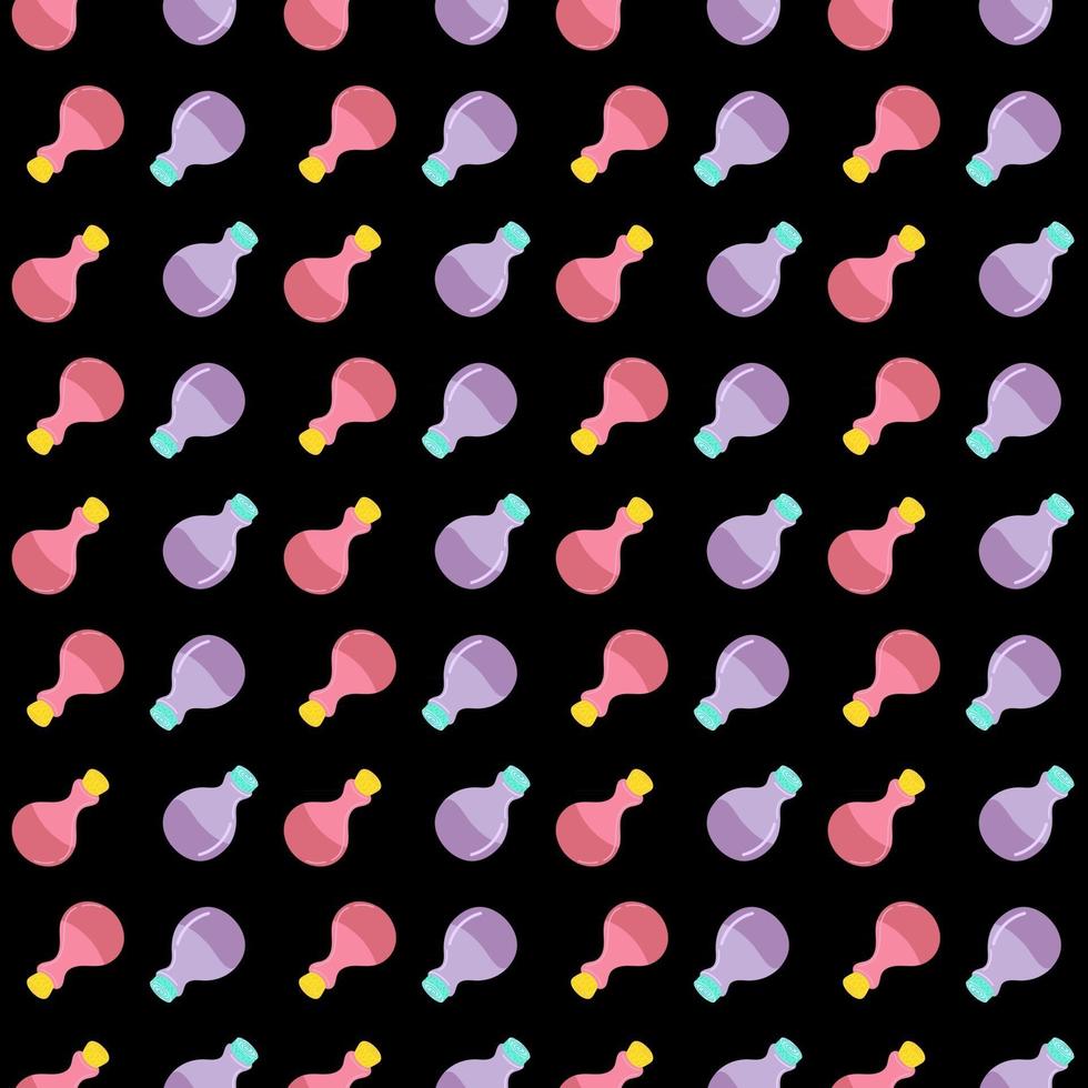 magic potion seamless pattern vector