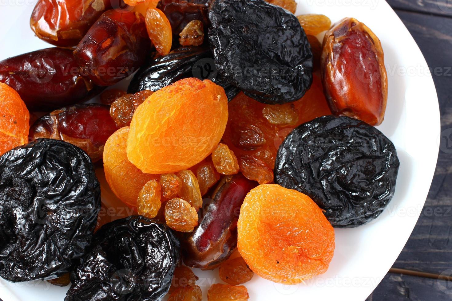 Dried exotic fruits. Healthy Eating. photo