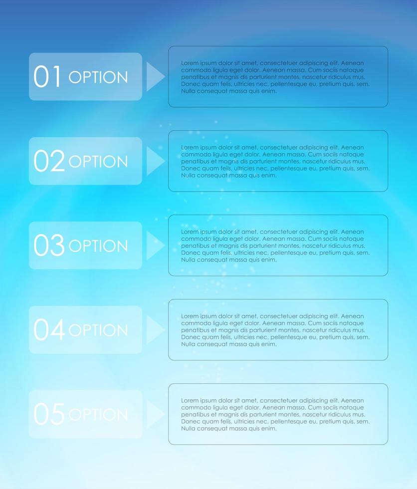 plantillas de infografía para la ilustración de vector de negocio. Eps10