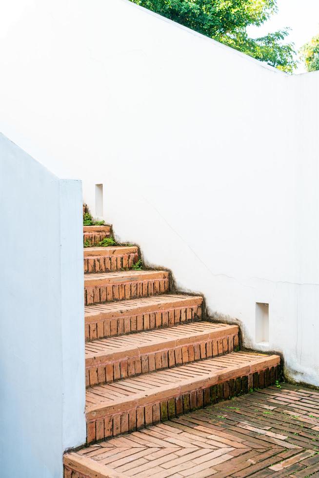 ourdoor brick stair step photo