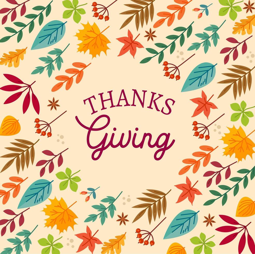 día de Gracias. logo, diseño de texto. tipografía para tarjetas de felicitación y carteles. dar gracias. vector
