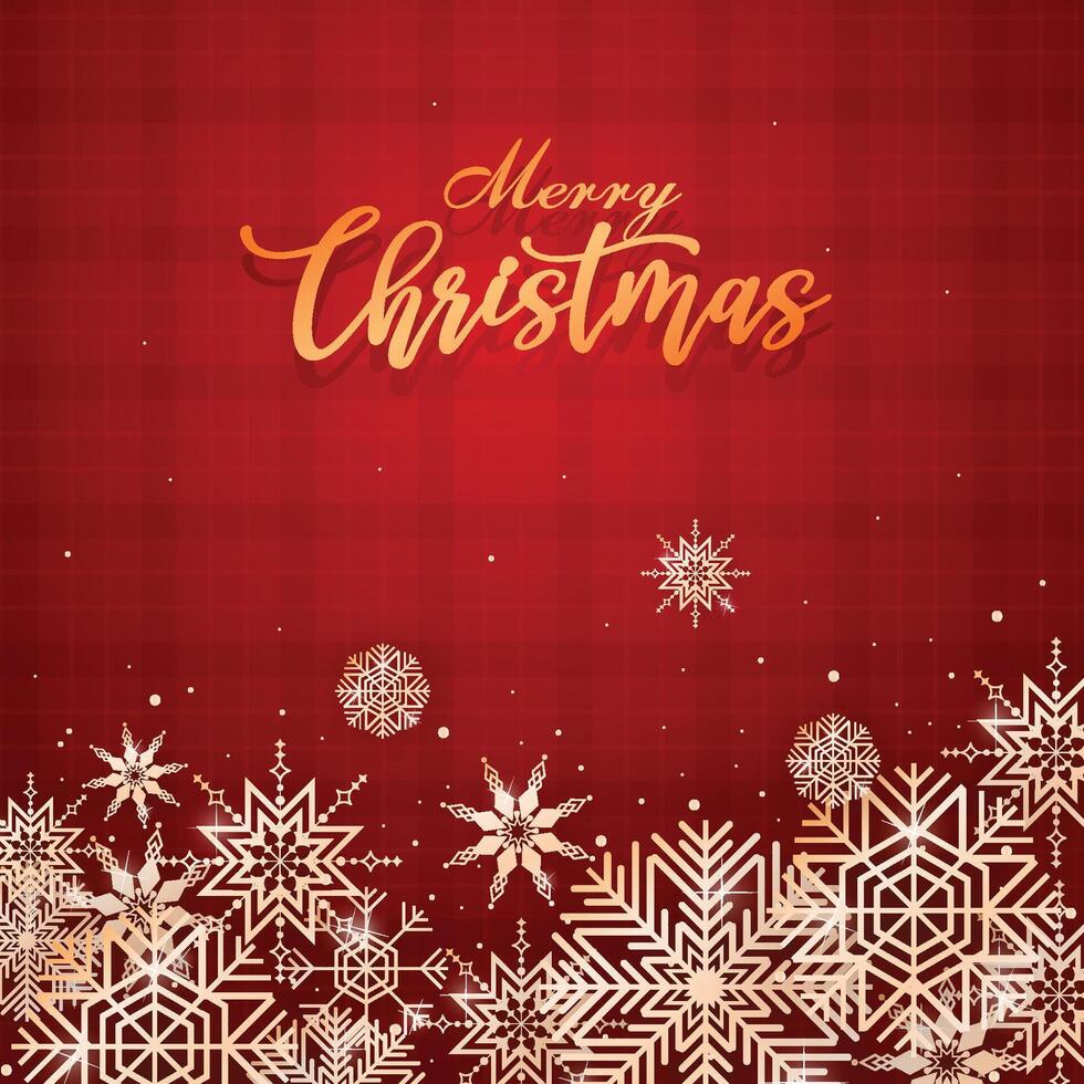 Card design with merry christmas icons vector