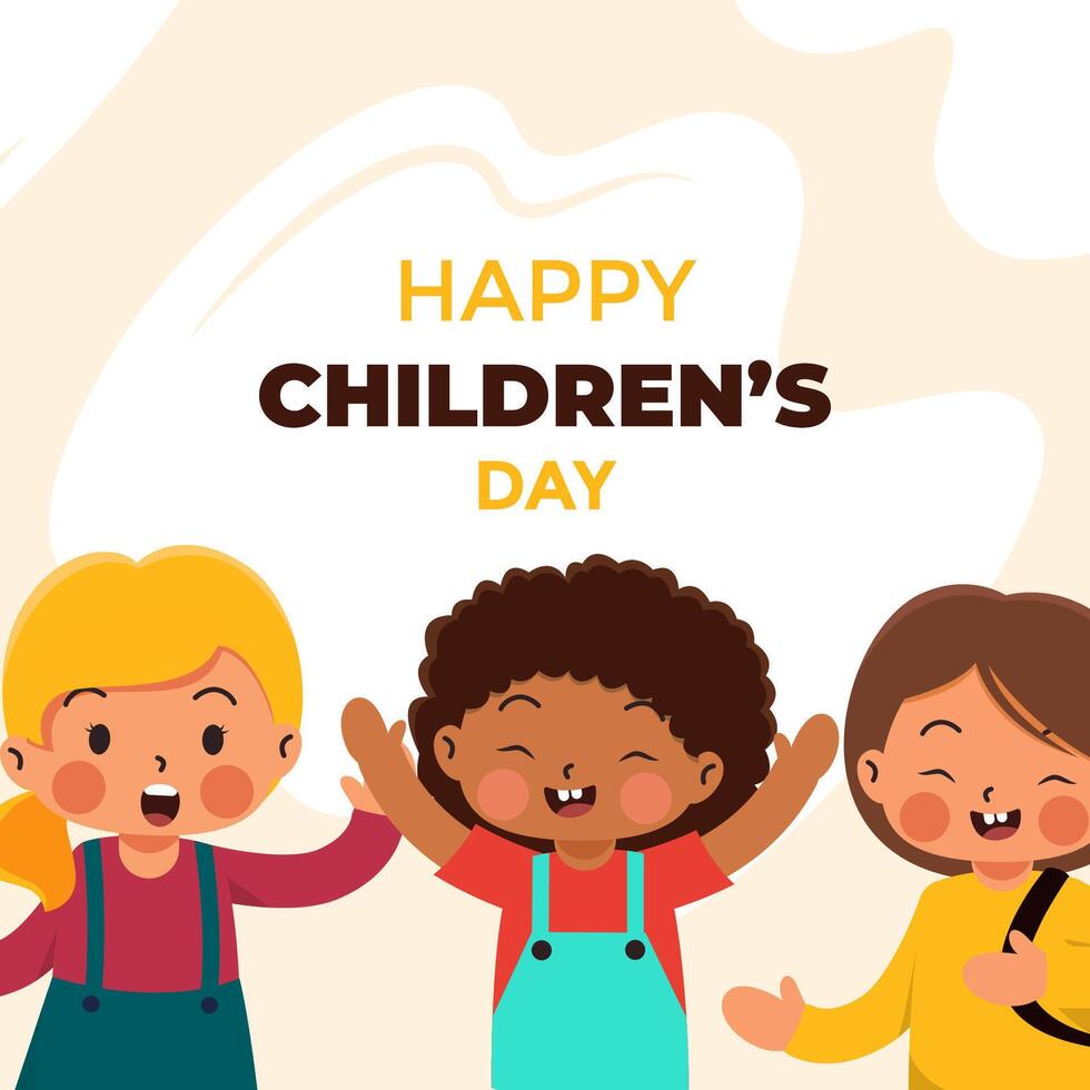 Children's Day Poster 2914891 Vector Art at Vecteezy