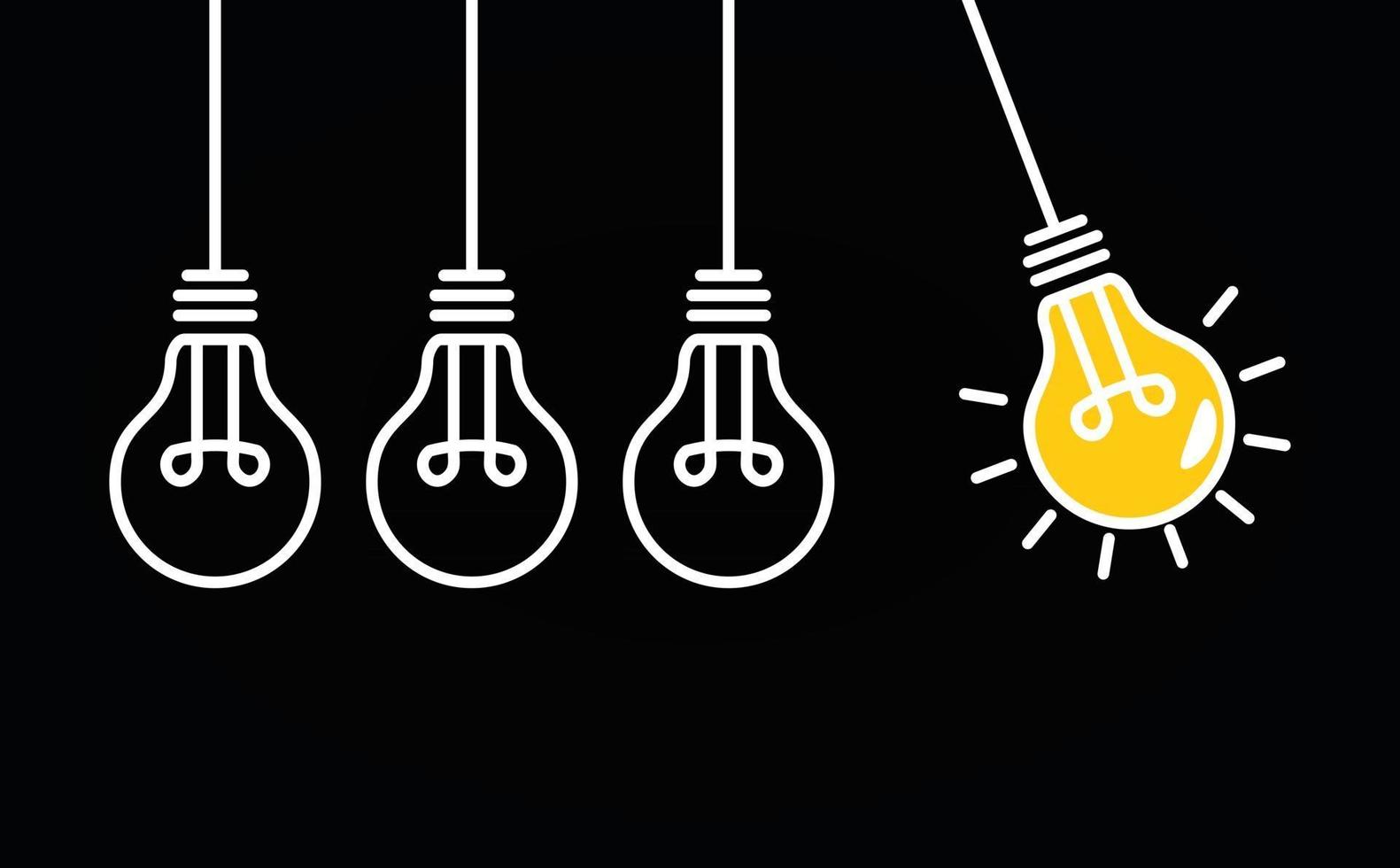 light bulb vector, bulb light icon, bulb light vector