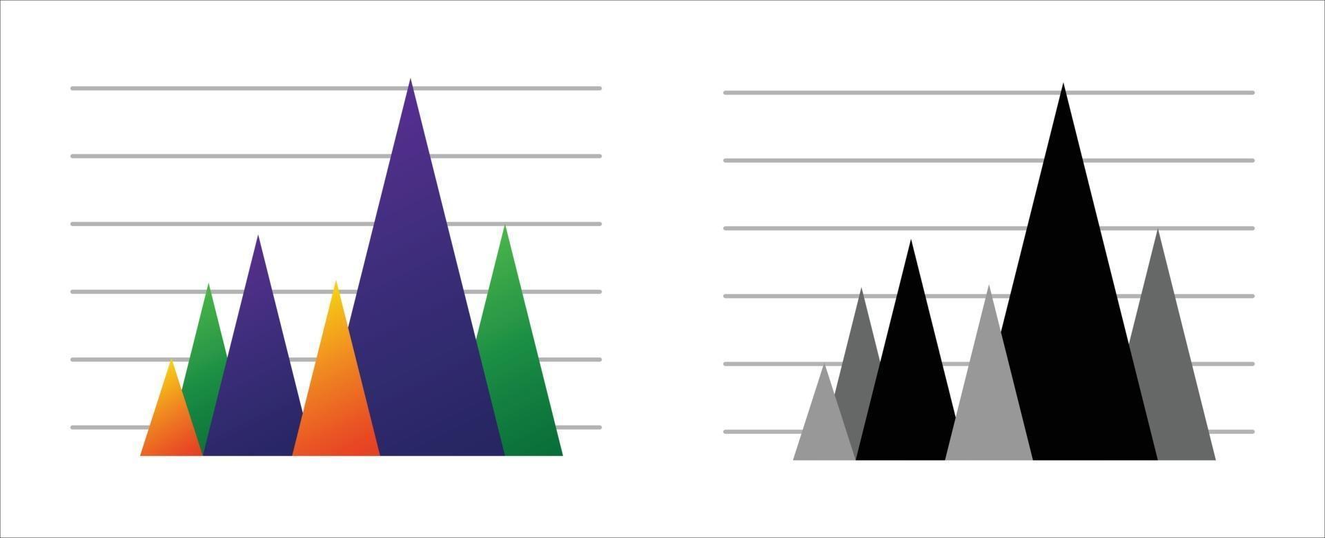 Infographic Icon And Elements, graph, selling graph. vector