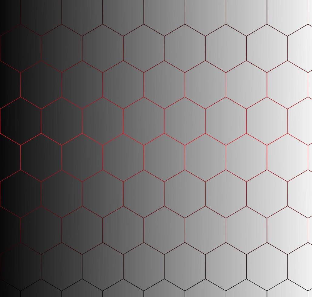 Abstract hexagonal background Futuristic technology concept vector