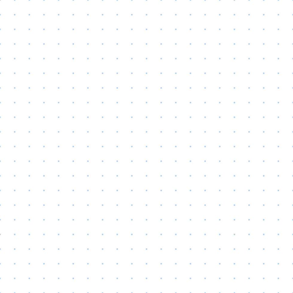 Graph paper. Printable dotted grid paper on white background