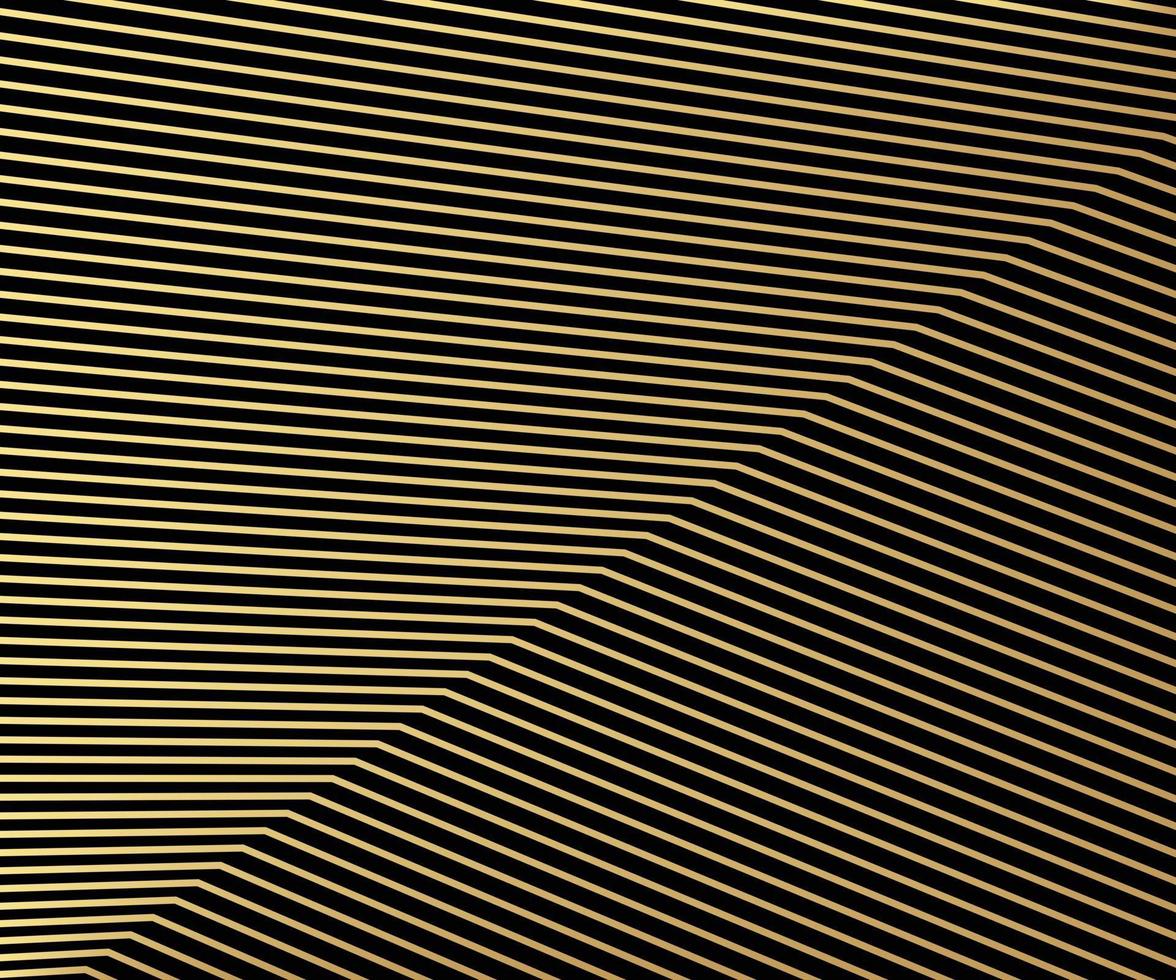 Abstract gold background, vector template for your ideas, monochromatic lines texture