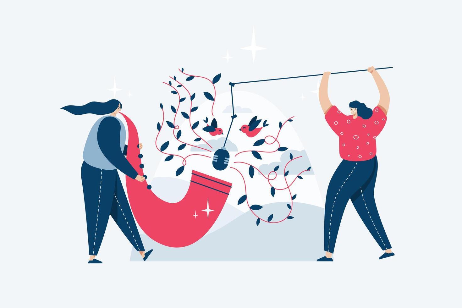 Musician doing music web template, cartoon style Screen web template for mobile phone, landing page, template, UI, web, mobile app, poster, banner, flat Vector illustration