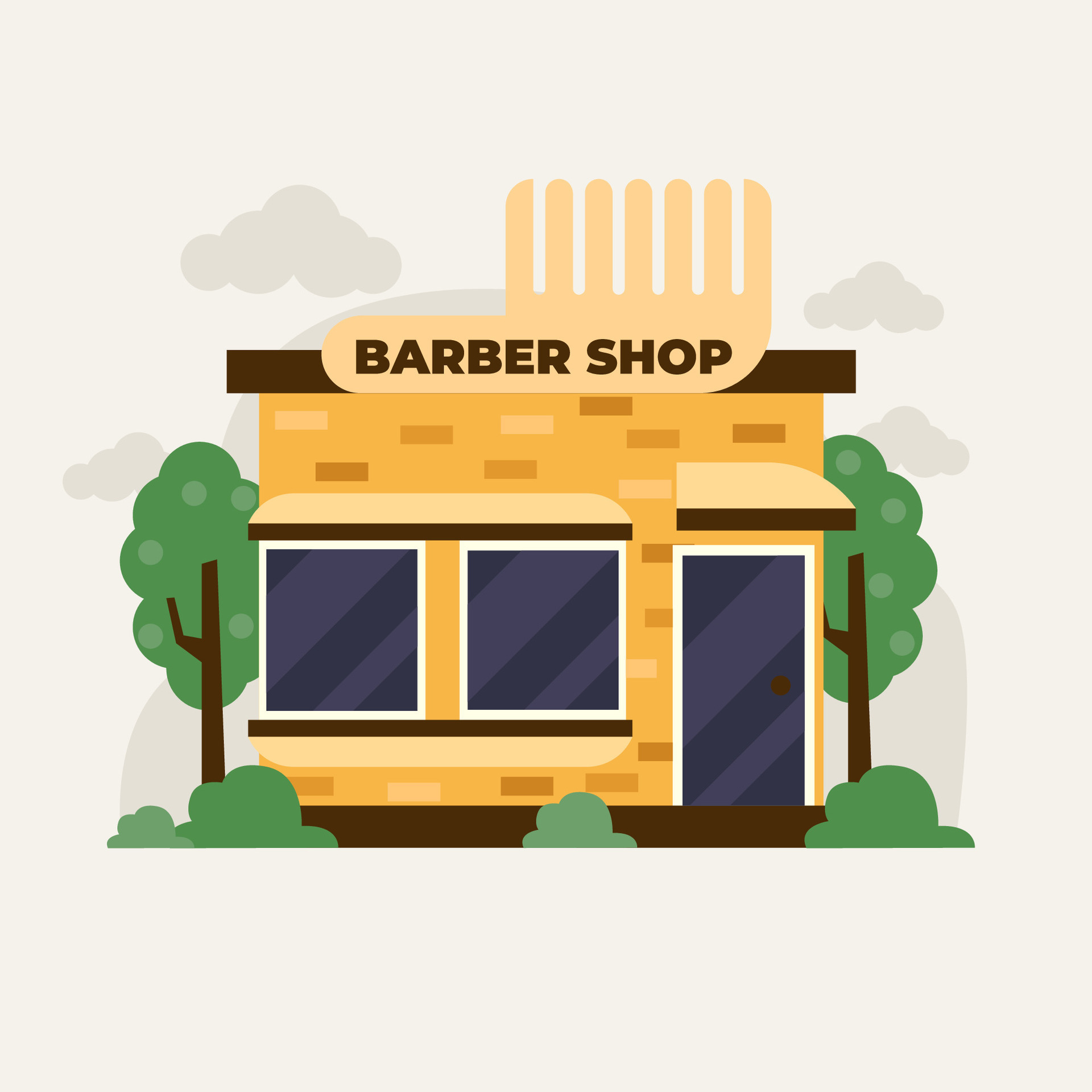 Barber Shop Exterior Images – Browse 1,337 Stock Photos, Vectors