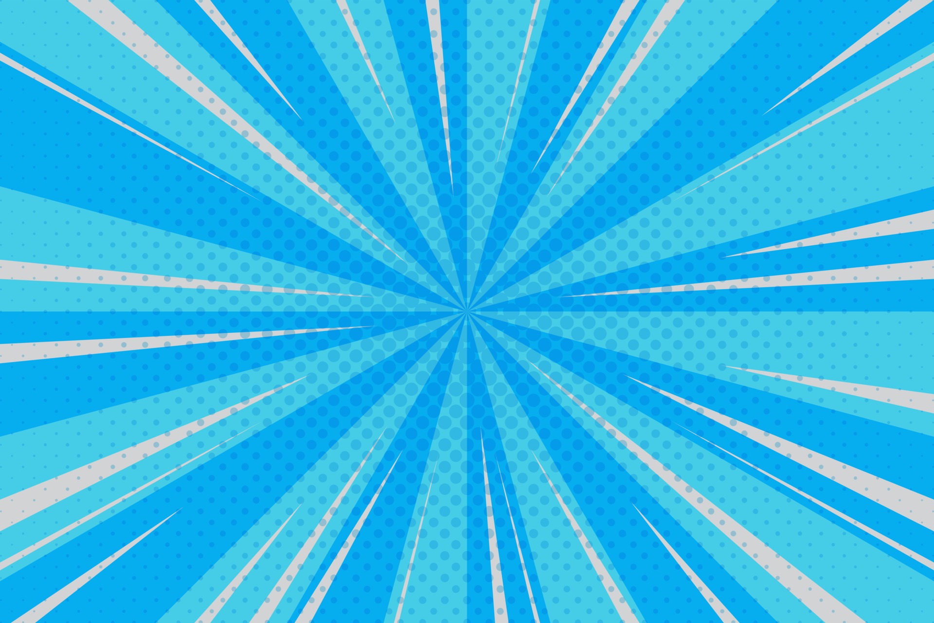 cyan, blue rays background pop art retro vector illustration ...
