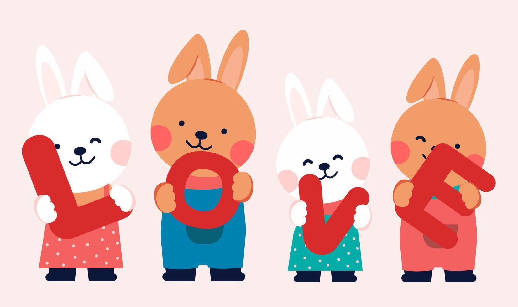 Cute cartoon Lover character vector