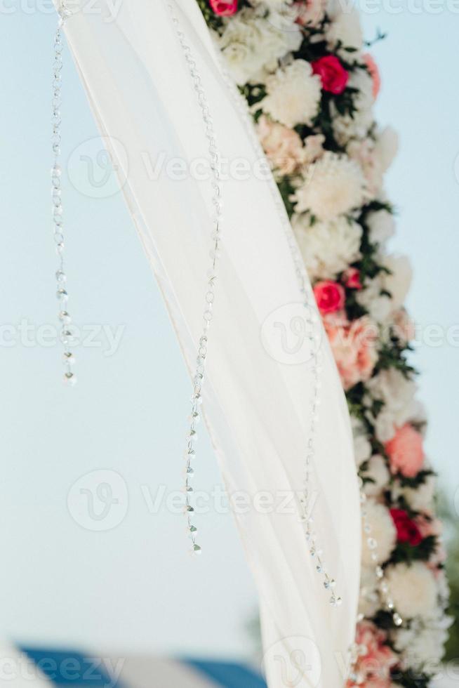 área de ceremonia de boda foto