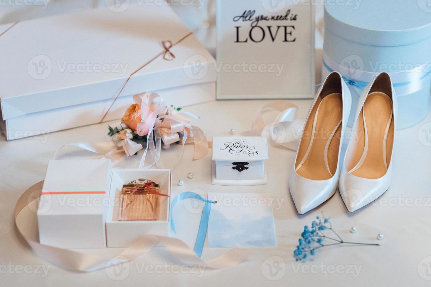 wedding shoes of the bride, beautiful fashion photo