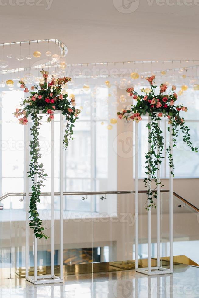 área de ceremonia de boda foto