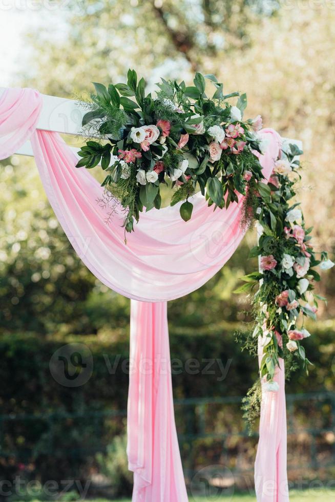 wedding ceremony area photo