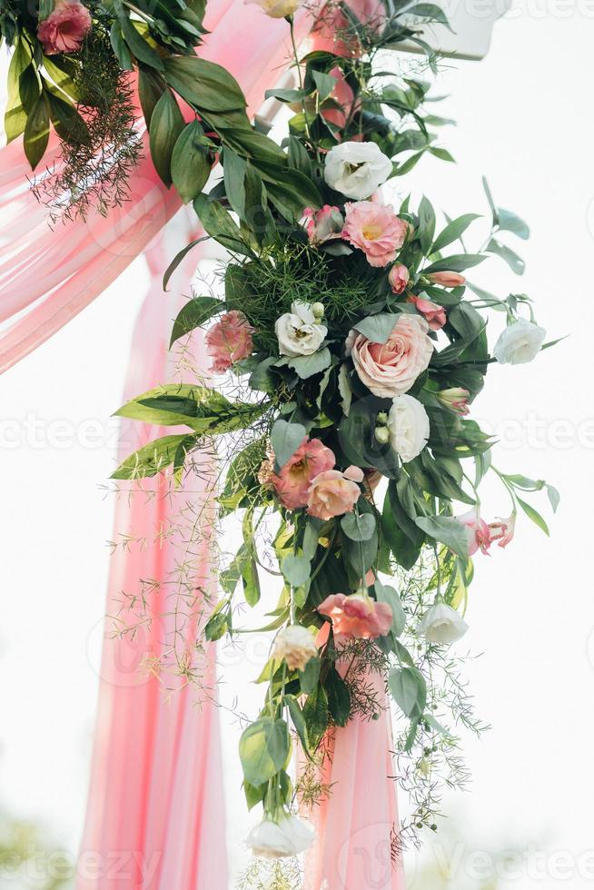 área de ceremonia de boda foto