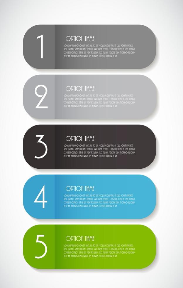 Infographic Template for Business vector